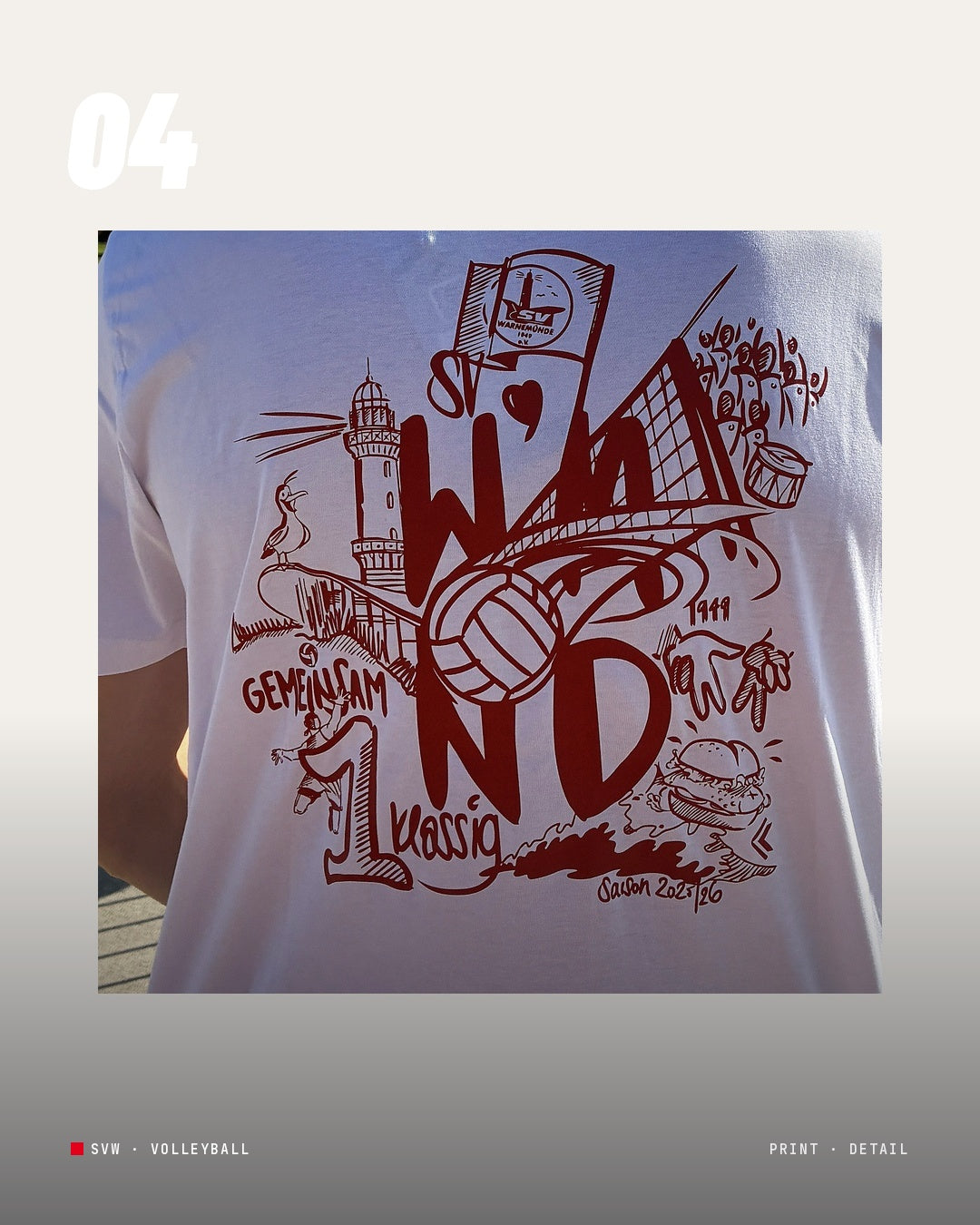 Saisonabschlussshirt »Gemeinsam Geschichte geschrieben« – Saison 2025/26