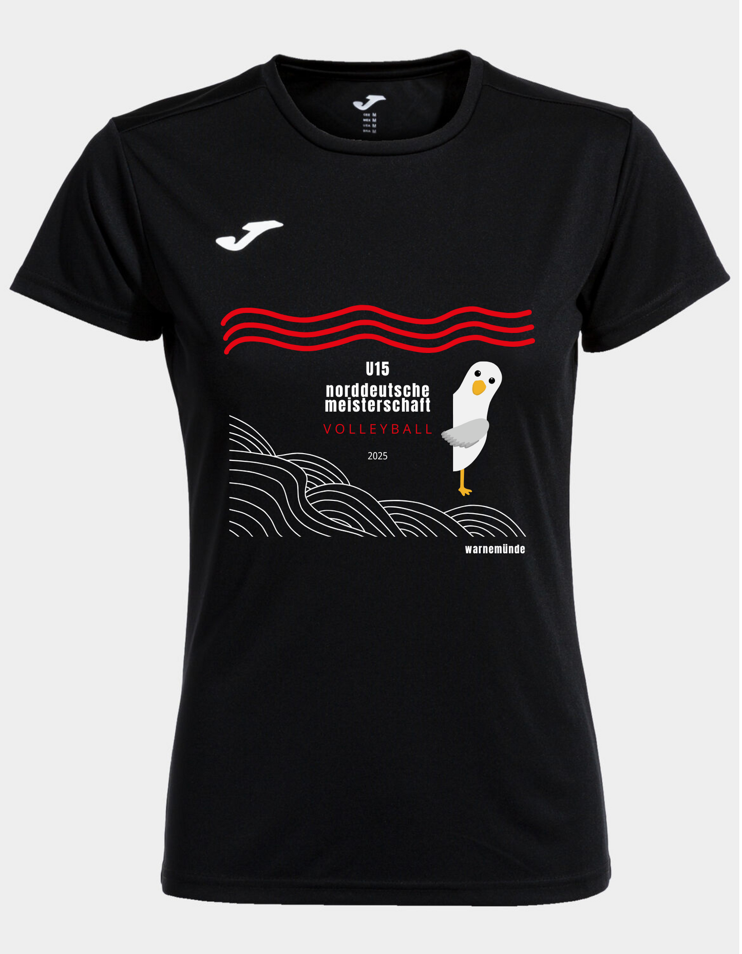 Unser Shirt zur NDM U15w - in Warnemünde