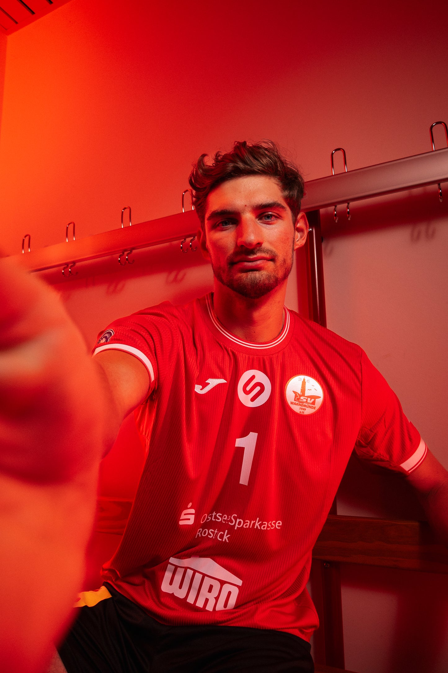SVW Fantrikot [Heim] - (JOMA) / rot | 1. Volleyball Bundesliga | Saison 2025-26