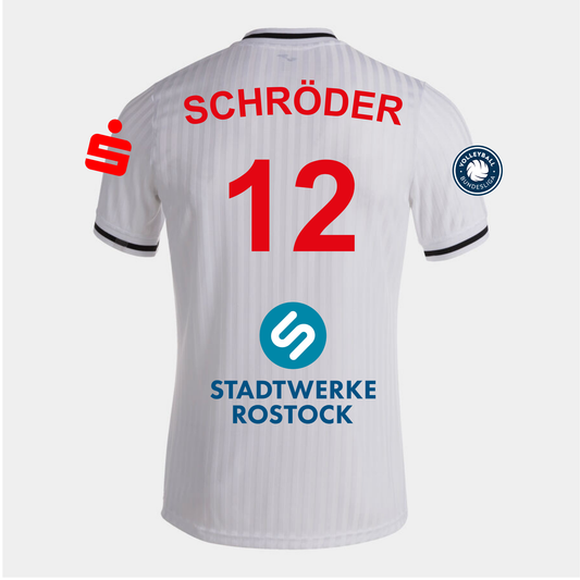 SVW Fantrikot [Auswärts] - (JOMA) / weiß | 1. Volleyball Bundesliga | Saison 2025-26
