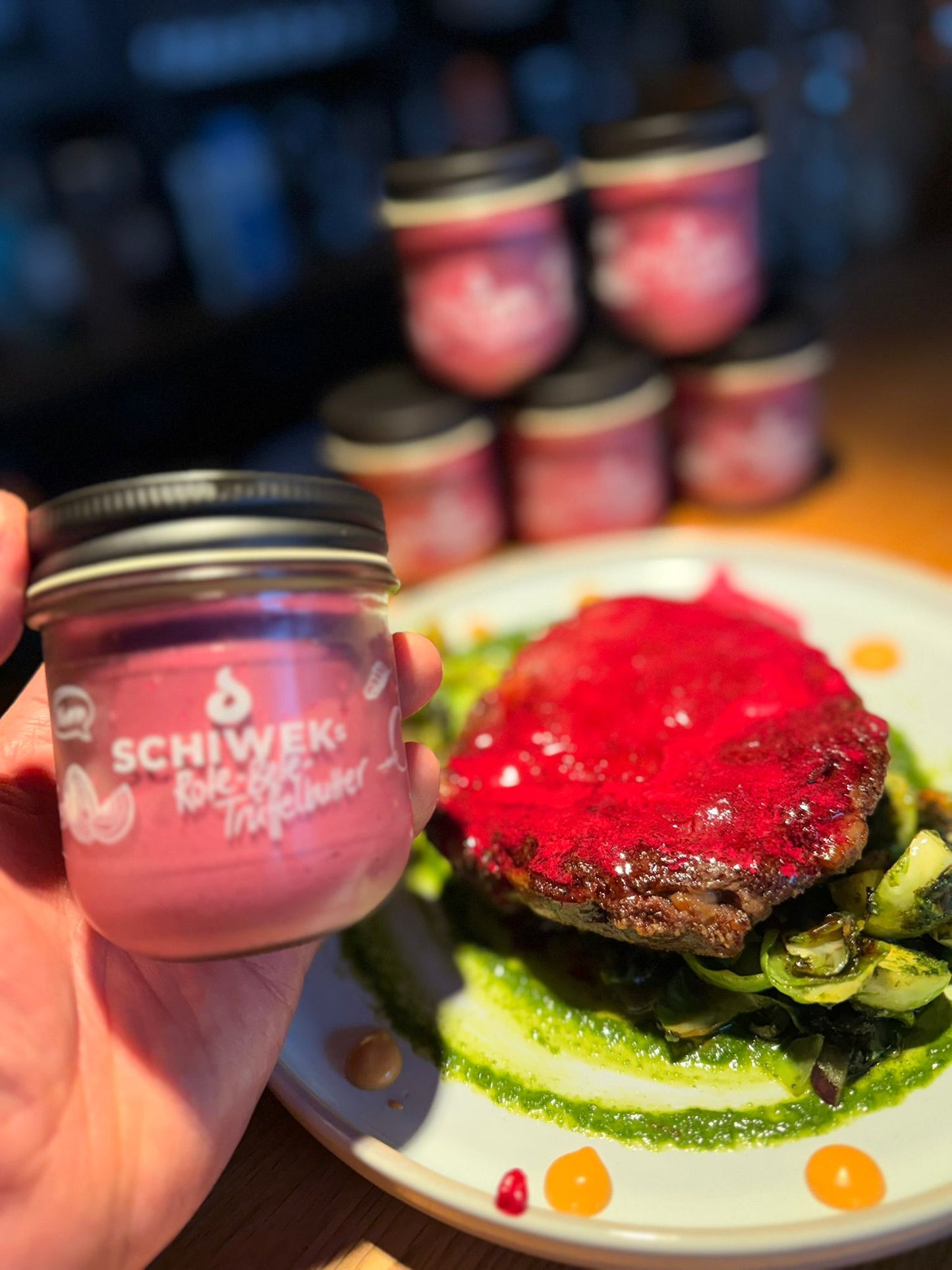 SCHIWEKs x SV Warnemünde | Rote Bete-Trüffel Butter