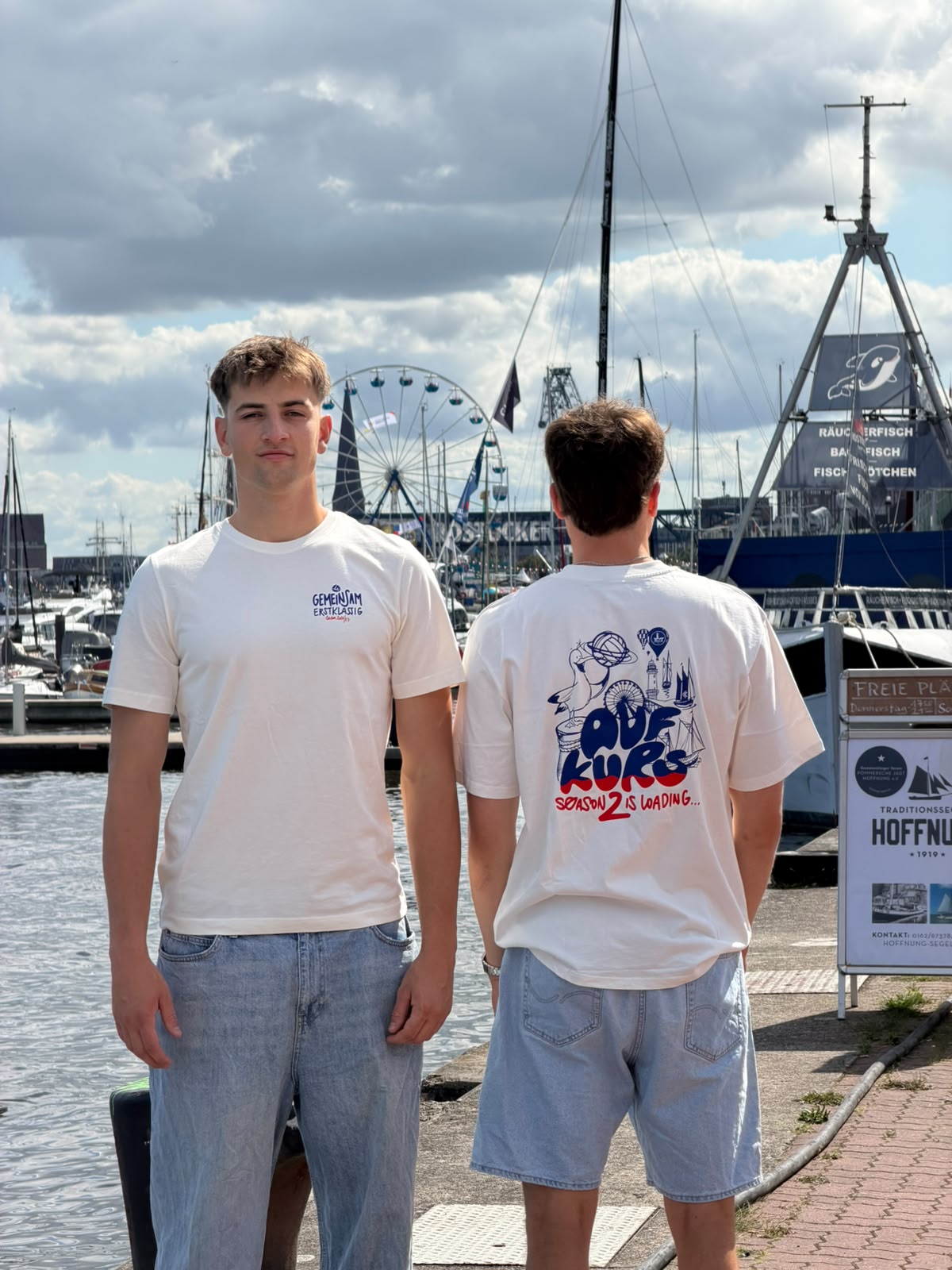 »AUF KURS« Hanse-Sail-Shirt 2026 – Season 2 is loading…