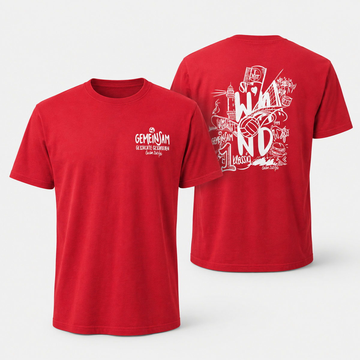 Saisonabschlussshirt »Gemeinsam Geschichte geschrieben« – Saison 2025/26
